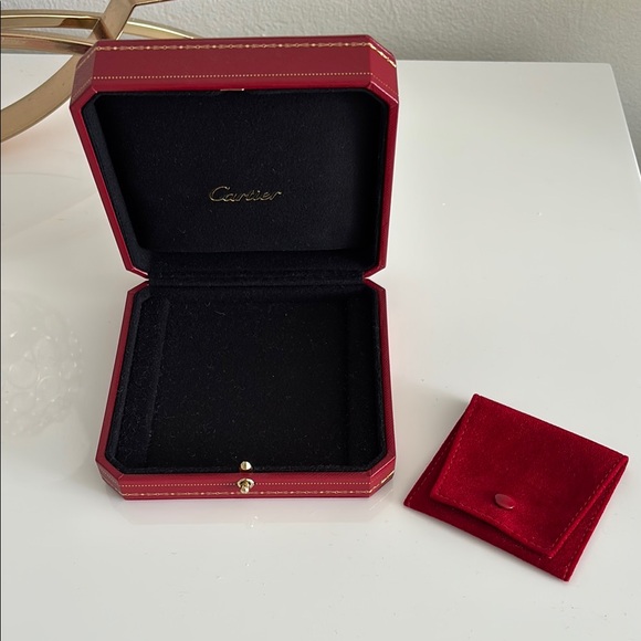 Cartier Red and Black Jewelry Box set - Picture 2 of 6
